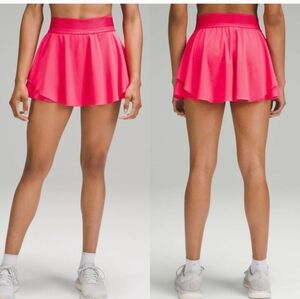 Lululemon Athletica Vibrant Pink Skater Skirt